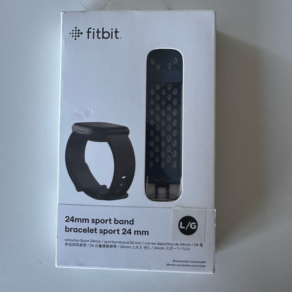 NIB Fitbit SENSE 2 VERSA 3 VERSA 4 compatible Sport Band watch - LARGE